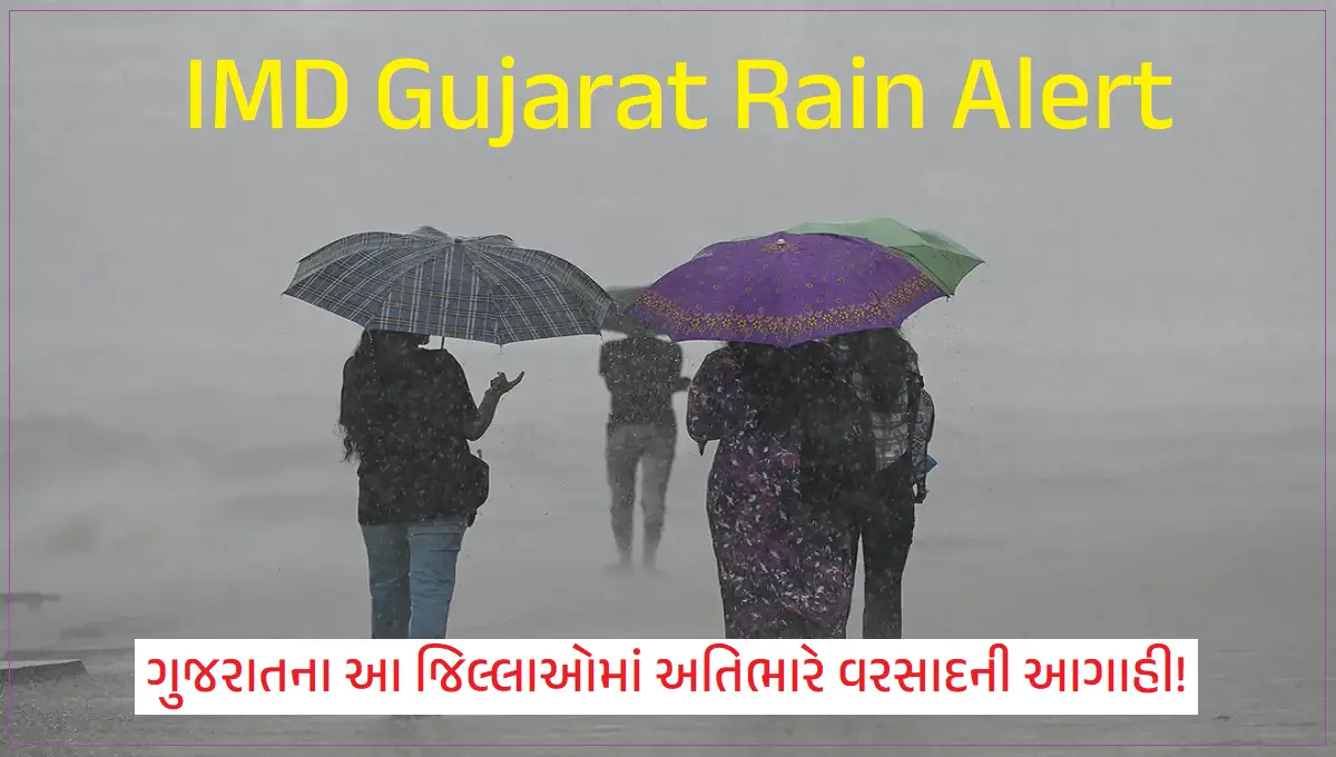 IMD Gujarat Rain Alert
